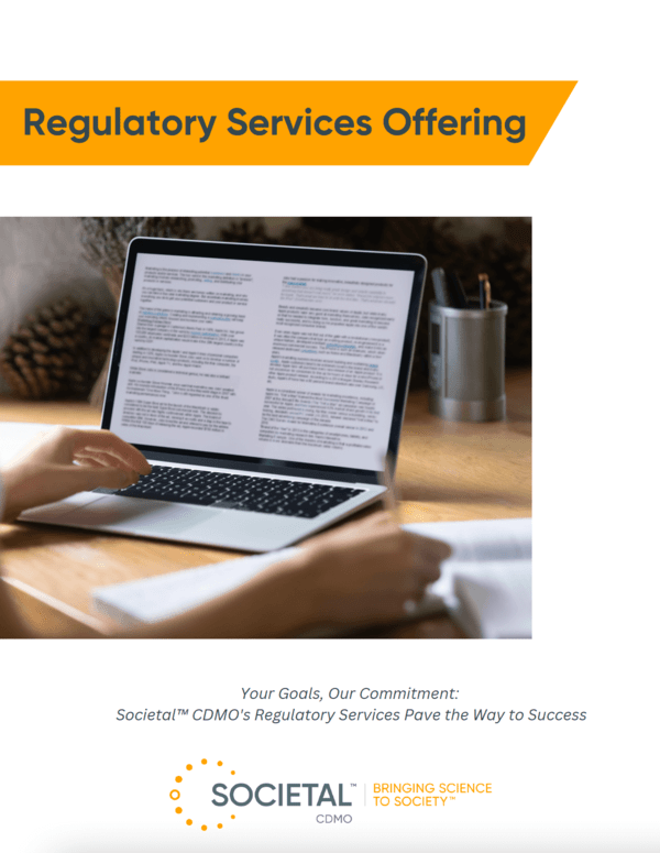 Societal Regulatory Services Brochure Cover